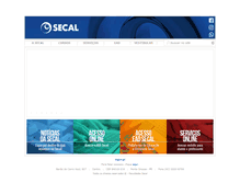 Tablet Screenshot of moodle.secal.edu.br